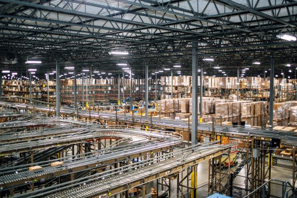 Aerial Conveyor View Overlooking Warehouse-1